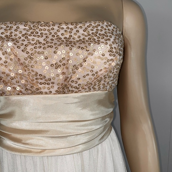 Speechless Sequin Strapless Dress Small - Picture 7 of 8